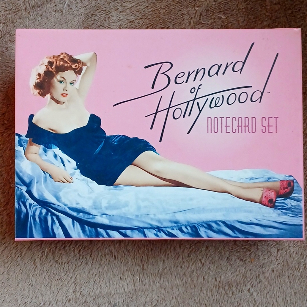 Bernard of Hollywood notecard set